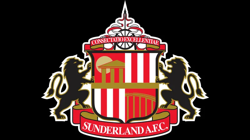 Cầu thủ Sunderland tập trung chuyền bóng trong trận đấu với Newcastle